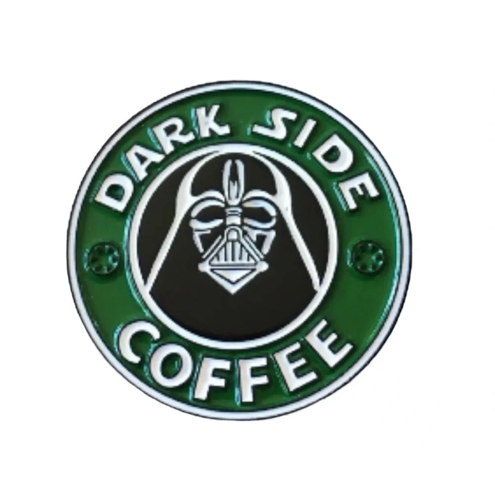Brand New Star Wars Dark Side Coffee Enamel Pin